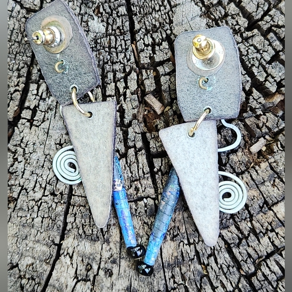 Boho Dangle Earrings - Picture 2 of 3